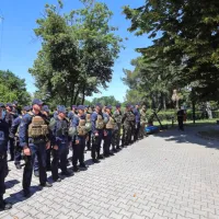Ob zaključku vaje Preskok 2020 je mornariški divizion izvedel 
pomorski del.