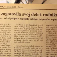 V Idriji so podprli načrt države o dolgoročnem zapiranju rudnika 
živega srebra.