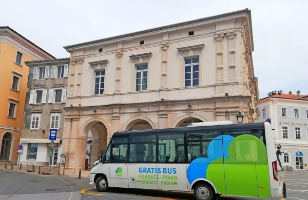 V Piranu moten javni avtobusni promet