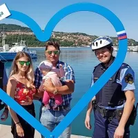 Modro srce v zahvalo