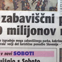 Novogoriški Hit je načrtoval gradnjo megazabaviščnega parka, 
kakršnega v Evropi še ni bilo.
