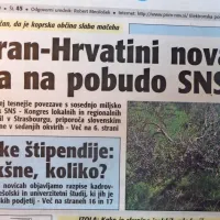 Prvak SNS Zmago Jelinčič je napovedal pobudo za ustanovitev nove Občine 
Ankaran-Hrvatini.