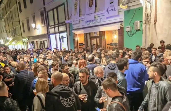 Takšnih prizorov si Gorica letos ne more privoščiti.