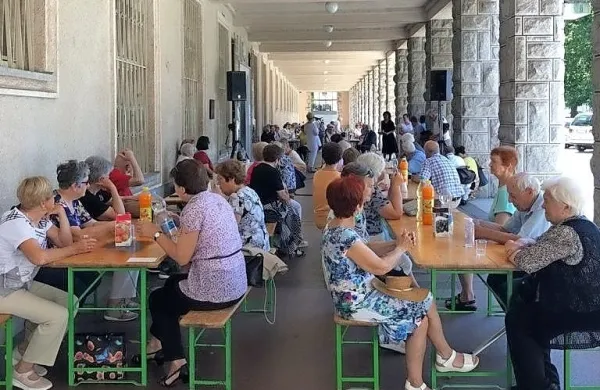 Izgnanci iz severne Primorske so se včeraj srečali v Novi Gorici.  