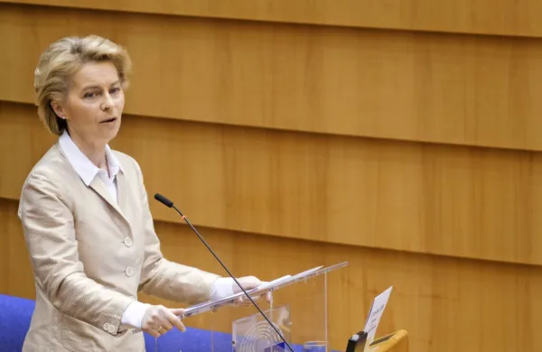 Predsednica Evropske komisije Ursula von der Leyen