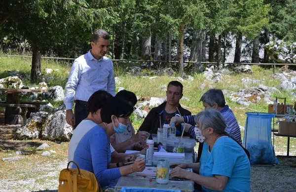 Ustvarjali so v zavetju Triglava