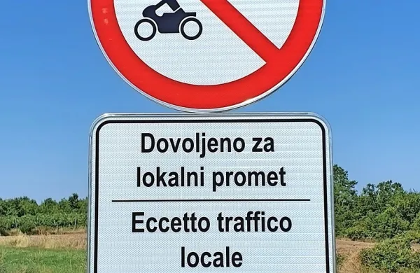 Prepovedan tranzitni promet na lokalnih cestah