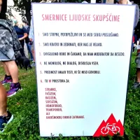 Protestni pohod so zaključili z ustanovitvijo ljudske skup&scaron;čine