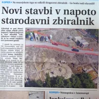 Arheologi so pod Muzejskim trgom v Kopru odkrili dragoceni 
zbiralnik vode, edinstven v državi.