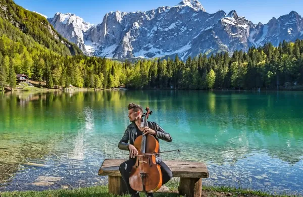 Luka Šulić je spomladi prekinil turnejo z Vivaldijem, jutri pa odpira festival No Borders. 