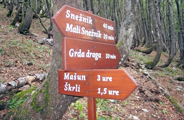 Med spoznavanjem terena za morebitna reševanja si je bistriški 
gorski reševalec v soboto nad Grdo Drago zlomil nogo. 