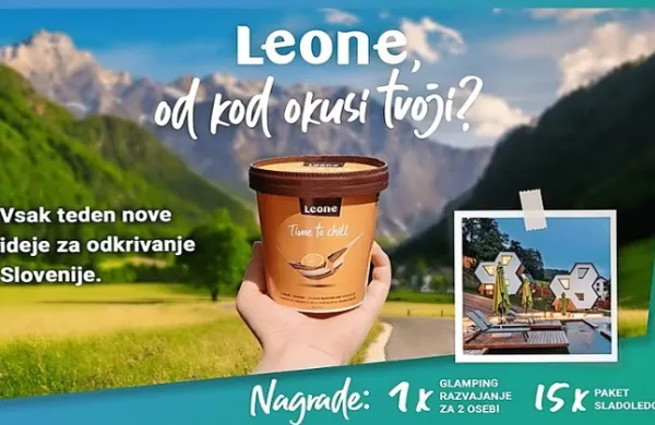 S slovenskimi sladoledi do glamping razvajanja