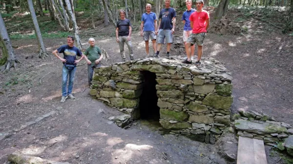 Izvir Šturk je dobil po zaslugi pridnih domačinov in Vojka Ražma 
novo življenje.