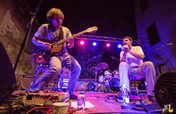 Samuel Blues in Miha Erič na orglicah 