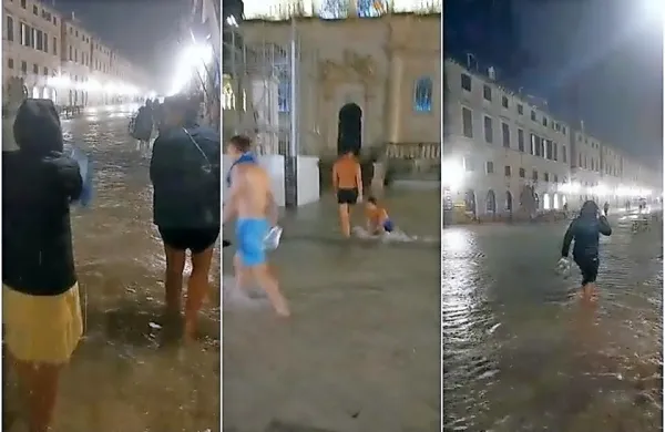 Dubrovnik včeraj (foto: Dubrovački list)