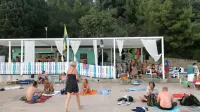 S plažo na Študentu v letošnjem poletju upravlja ankaranska 
mladina. 