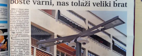 

Na koprsko promenado na namestili osem novih videonadzornih 
kamer.