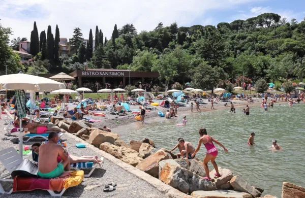 Tatu, ki je na plaži v Simonovem zalivu ukradel torbico, so policisti 
kmalu našli.