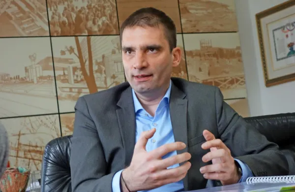 Novogoriški župan Klemen Miklavič