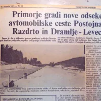 Ajdovsko Primorje je podpisalo pogodbo za izgradnjo avtoceste na 
odseku med Postojno in Razdrtim. 