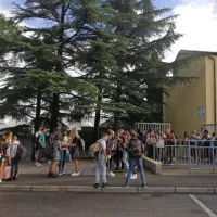 Za učenci nižjih razredov so v koprsko OŠ Dušana Bordona  prišli še 
tisti iz višjih razredov.