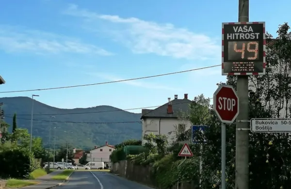 Merilnik hitrosti že deluje vzgojno