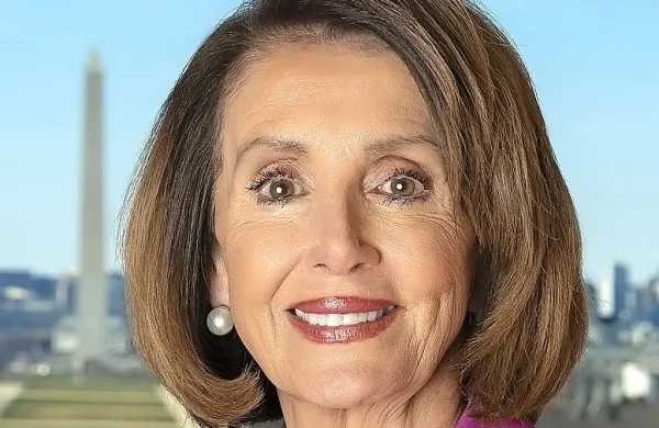 Predsednica predstavniškega doma ameriškega kongresa Nancy 
Pelosi