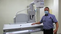 

Luka Kaluža je navdušen nad  novim aparatom, ki je v uporabi  od 
sredine avgusta, včeraj pa so ga namenu predali tudi uradno. 


