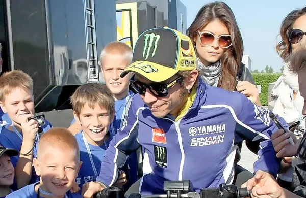 Italijanski zvezdnik motociklizma Valentino Rossi