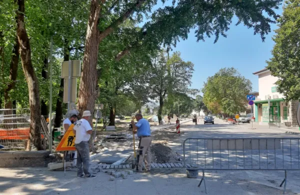 Prva faza prenove Lanthierijevega parka se bliža koncu. 