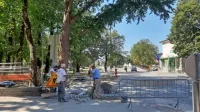 Prva faza prenove Lanthierijevega parka se bliža koncu. 