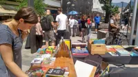 Festival Mesto knjige, letos še posebno bogat, bo do prihodnjega 
torka obogatil tudi sejem knjig.