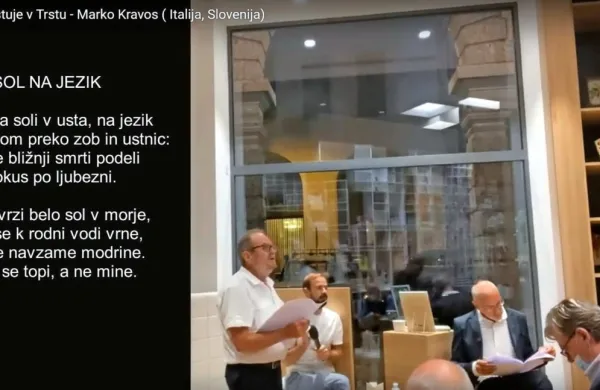  Petkov večer poezije Marka Kravosa v Tržaškem knjižnem središču je dosegljiv na spletu. 
