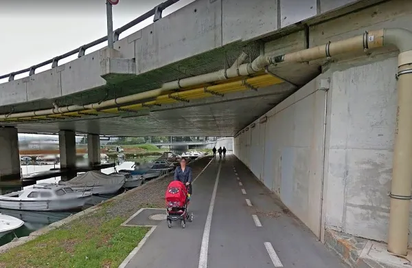 Poslikava podhoda pri mandraču
