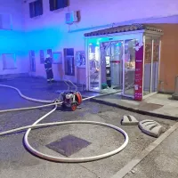 Ponoči je gorelo v Mercatorjevi trgovini v Mirnu