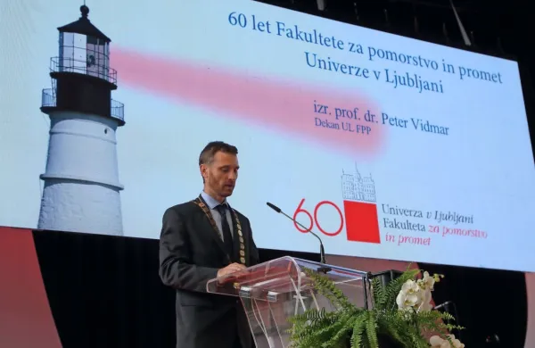 Dekan Fakultete za pomorstvo in promet Peter Vidmar

