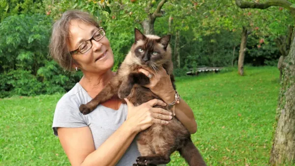 Prof. dr. Nataša Tozon, predstojnica Klinike za male živali na 
Veterinarski fakulteti  v Ljubljani

