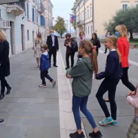 Borut Pahor obiskal koprsko stolnico in gledali&scaron;če