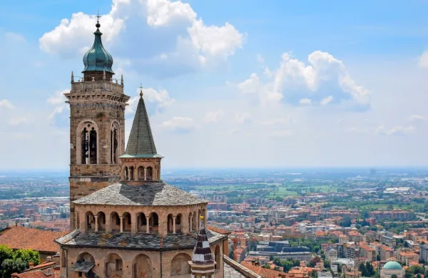 Bergamo je bil eno glavnih žarišč covida-19 v Italiji. 