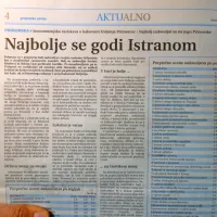 





Javnomnenjska raziskava o kakovosti življenja Primorcev je 
razkrila, da so najbolj zadovoljni v Istri.