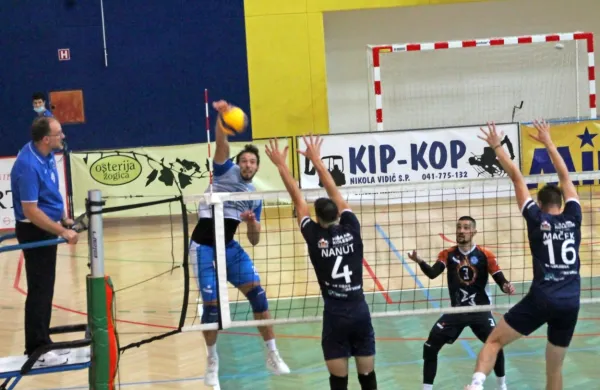 Najučinkovitejši pri Salonitu je bil s 17 točkami Matic Vrtovec.