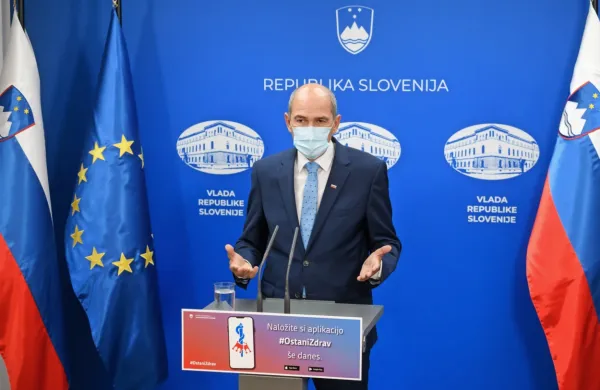 Premier Janez Janša