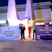 Protest ob zaostrovanju omejitev je bil, toda skromen