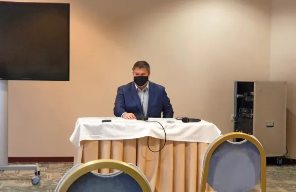 Miha Stegel iz civilne iniciative Danes