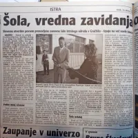 V Gračišču so dobili novo šolo. 

