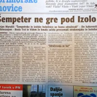 Dileme regionalizacije so pretresale Primorsko. Zdravstveni minister Dorjan Marušič je miril strasti: šempetrske in izolske 
bolnišnice ne bodo združevali.