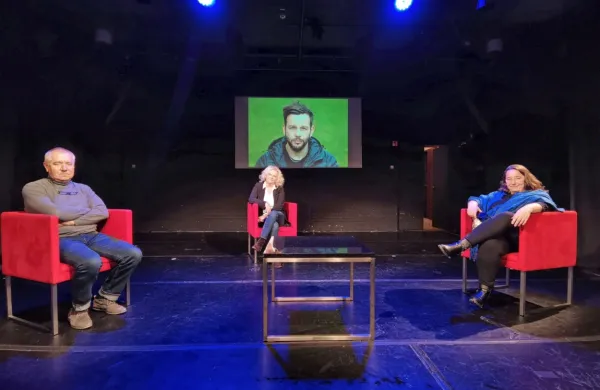 Z leve Tomaž Perovič, Katja Pegan in Vesna Humar (foto: Matej 
Sukič)
