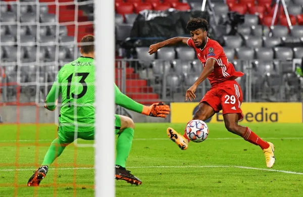 Jana Oblaka je v sredo dvakrat premagal Kingsley Coman, ki je 
odločil tudi zadnji finale lige prvakov.