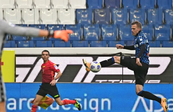 Josip Iličić (z žogo) je lani popeljal Atalanto v četrtfinale lige 
prvakov, kako bo letos?