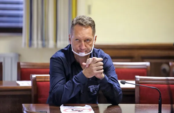 Nekdanji župan Boris Popovič včeraj ni prišel na sodišče.